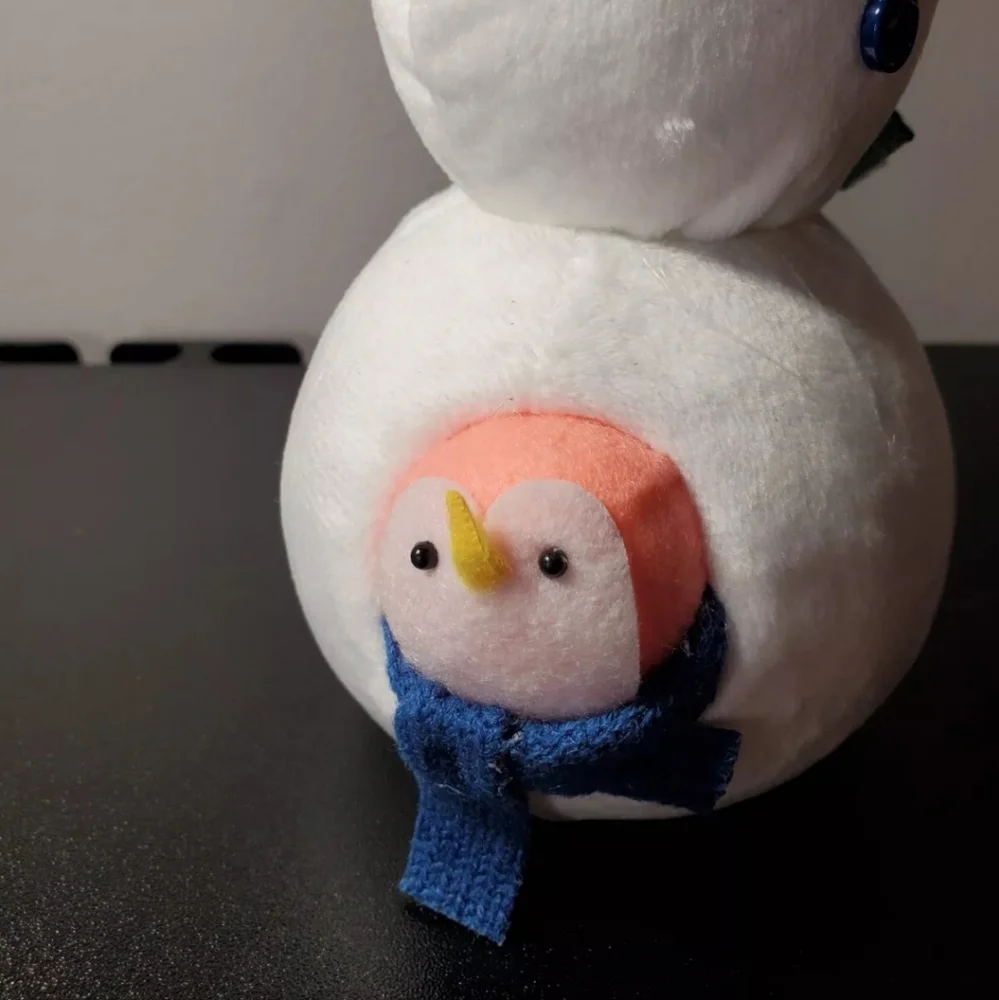 Target Wondershop 2023 Featherly Friends Snowman Stack Christmas Holiday